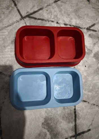 Çok Renkli kedi köpek Mama Kabı - Görsel 4