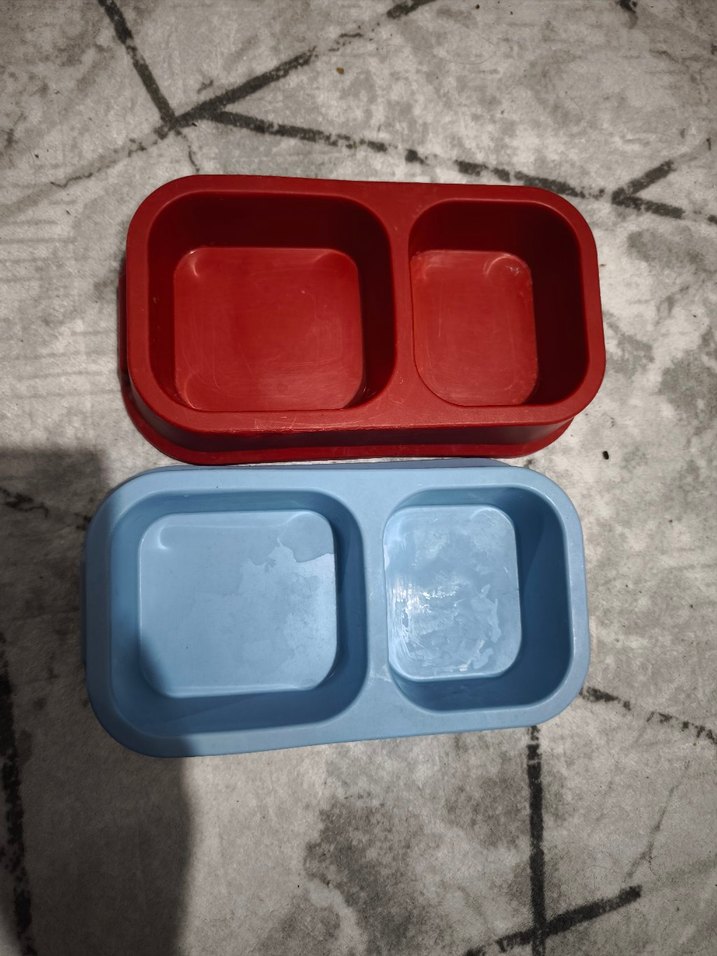 Çok Renkli kedi köpek Mama Kabı - Görsel 4