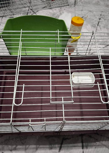 Gri Küçük Evcil Hayvan Kafesi - Görsel 3