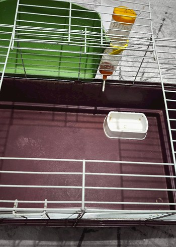 Gri Küçük Evcil Hayvan Kafesi - Görsel 2