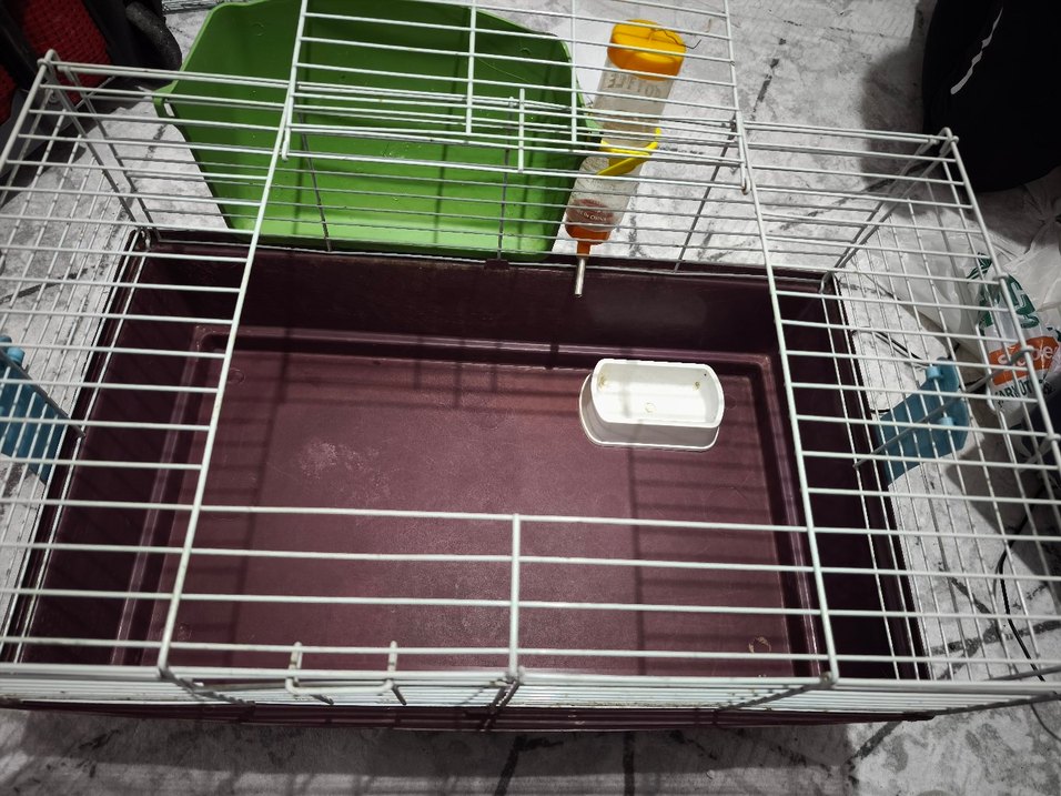 Gri Küçük Evcil Hayvan Kafesi - Görsel 2