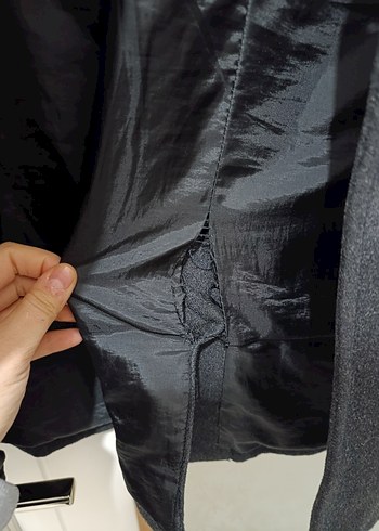 Gri Düğmeli Erkek Kaşe Kaban - Görsel 2