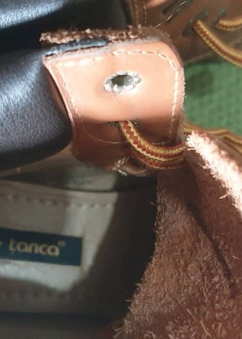 Kahverengi Deri Kadın Günlük Bot - Görsel 4