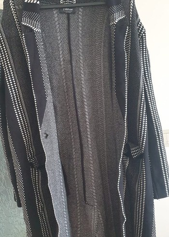 Kadın Uzun Triko hırka - Görsel 5