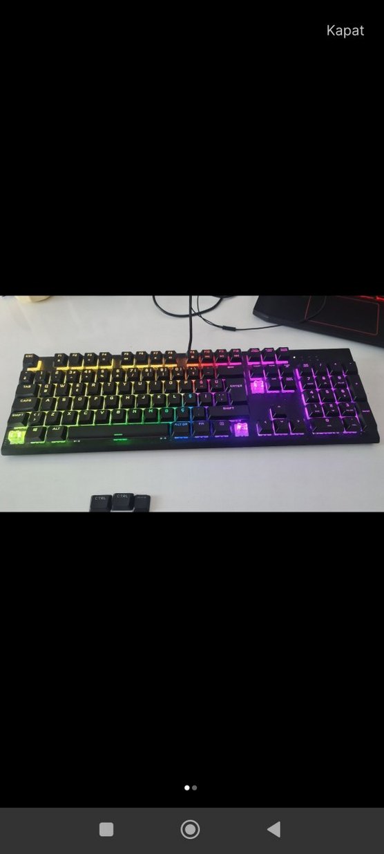 CORSAİR K60 RGB PRO KLAVYE - Görsel 2