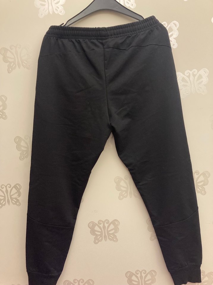 Bıson Battle Siyah fermuarlı rahat Erkek Eşofman Altı yurtdışı - Görsel 2