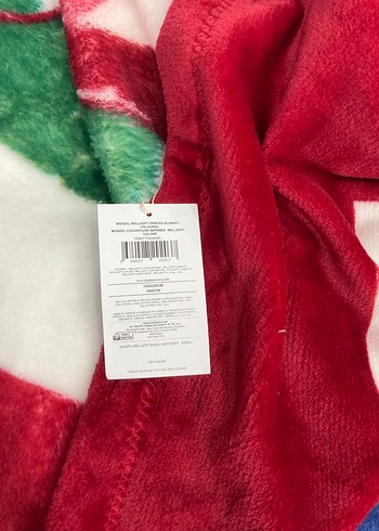 Madame Coco Yılbaşı Temalı Yumoş Yumoş Battaniye Etiketli - Görsel 4