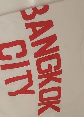 Diğer Beyaz baskılı tişört
