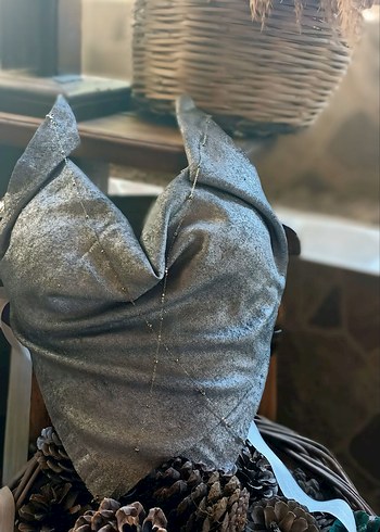 Zara silver dondurulmuş epoksi korse