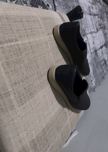 lacivert Erkek Klasik  full iç dış deri Ayakkabı - Görsel 2