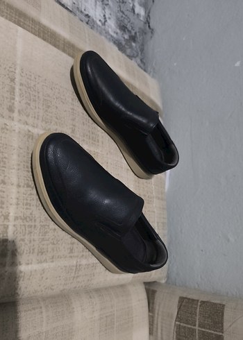 lacivert Erkek Klasik  full iç dış deri Ayakkabı - Görsel 6