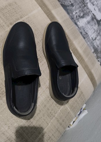 lacivert Erkek Klasik  full iç dış deri Ayakkabı - Görsel 3