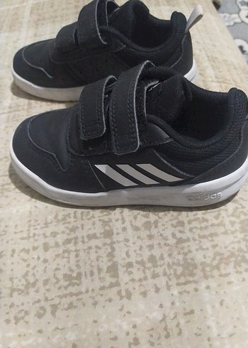 Erkek Çocuk Siyah Cırtlı Spor Ayakkabı - Görsel 4