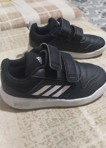 Erkek Çocuk Siyah Cırtlı Spor Ayakkabı - Görsel 5