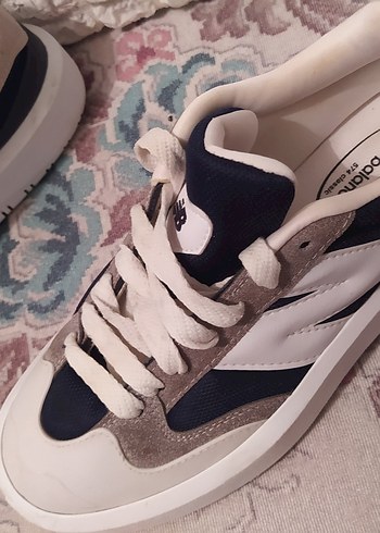 New Balance Beyaz Gri Platform Spor Ayakkabı - Görsel 9