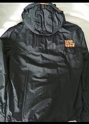 s Beden siyah Renk Superdry windcheater mont turuncu s