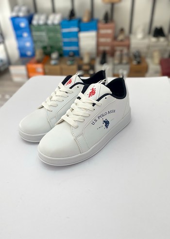 37 Beden Beyaz U.S. Polo Assn. Unisex Sneakers
