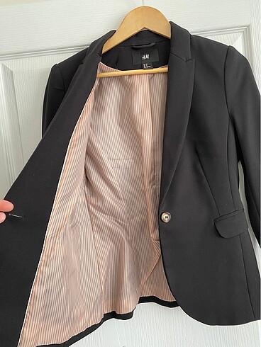 m Beden siyah Renk HM Siyah Blazer Ceket