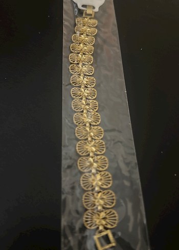 Altın Zincir Detaylı Kadın Bileklik - Görsel 2