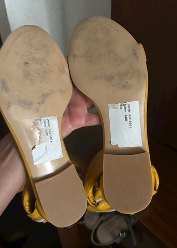 37 Beden sarı Renk Hakiki deri gladyatör tarz