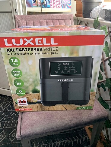 Luxell Airfrey xxl sıfır fırın