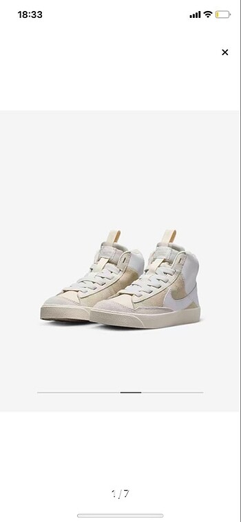 34 numara nike blazer