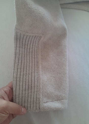 48 Beden ten rengi Renk Düğmeli Bej Hamile Kabanı Midi Boy