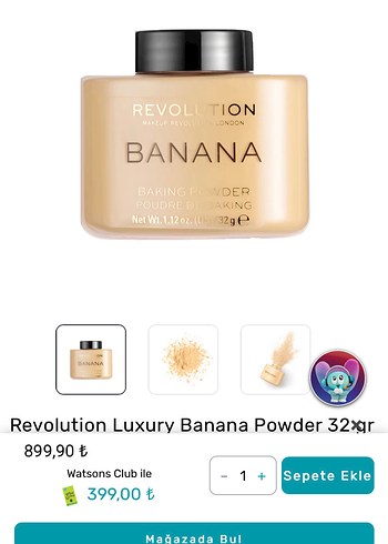 Revolution Banana Pudra - Görsel 3