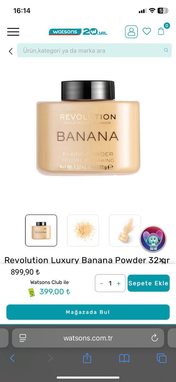 Revolution Banana Pudra - Görsel 3