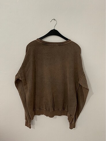 l Beden kahverengi Renk Oversize sweatshirt