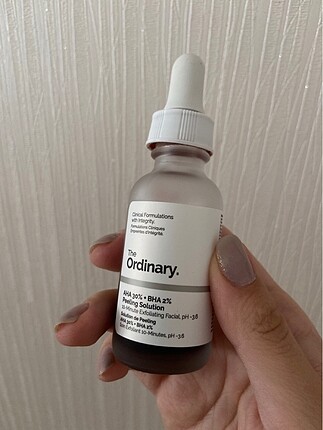 The ordinary aha bha peeling