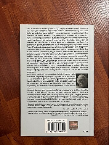 Karakter Aşınması