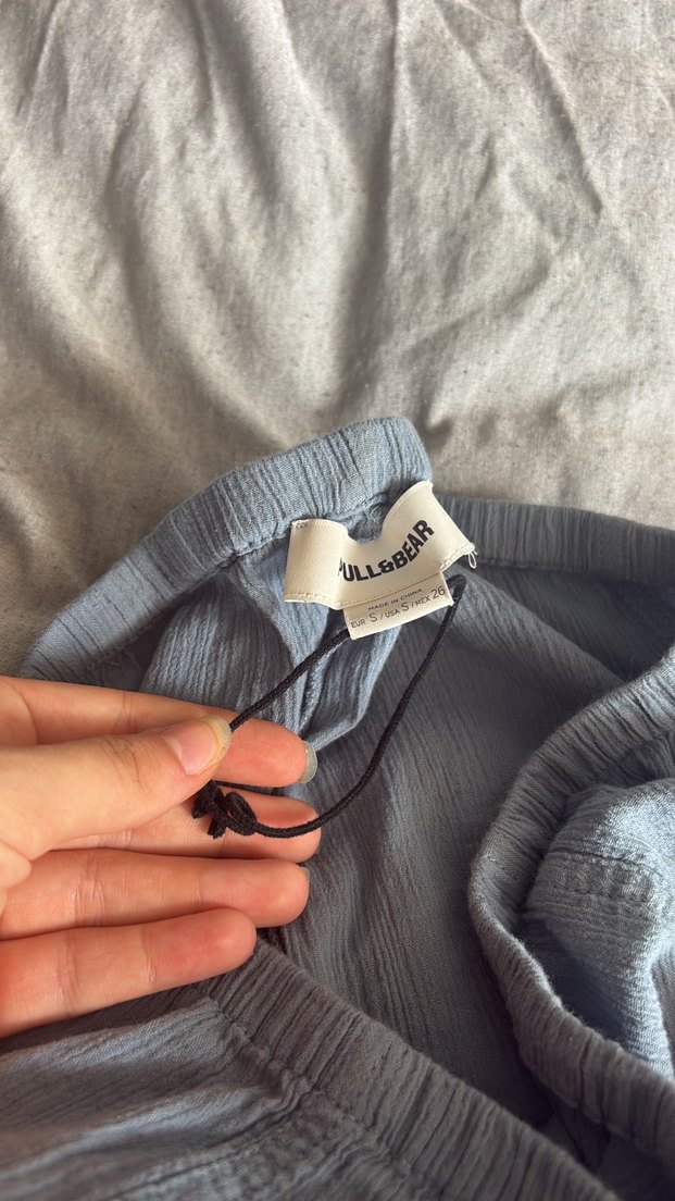 pull and bear keten sort - Görsel 2