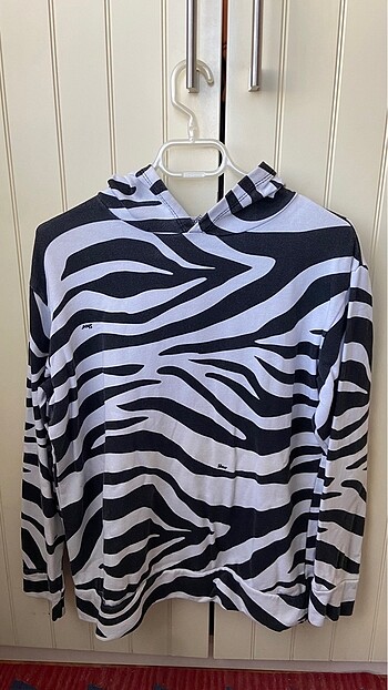 Zebra desen sweatshirt