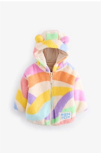 NEXT Kapüşonlu polar mont