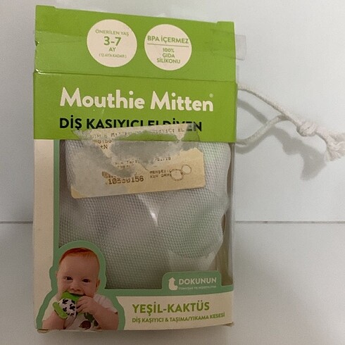 Mouithie mitten diş kaşıyıcı eldiven