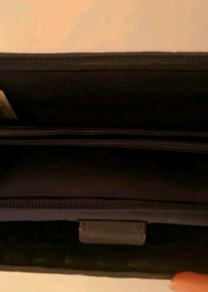 Lacivert cüzdan  - Görsel 4