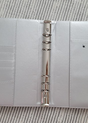 A5 gümüş binder