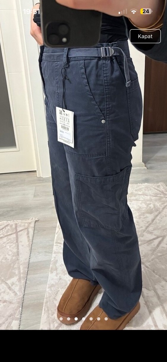 Pull and bear pantolon - Görsel 4