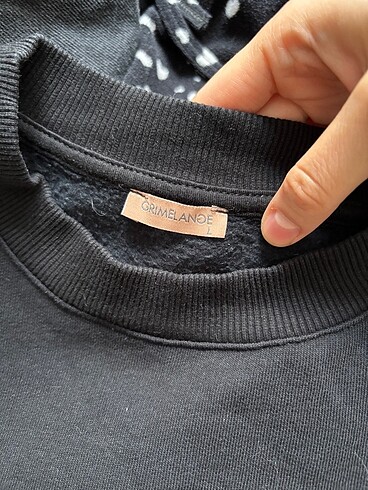 Siyah sweatshirt - Görsel 6