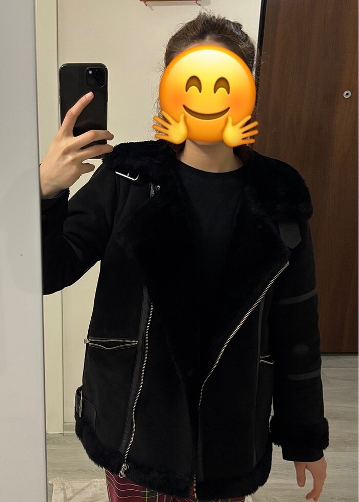 Kürklü mont - Görsel 2