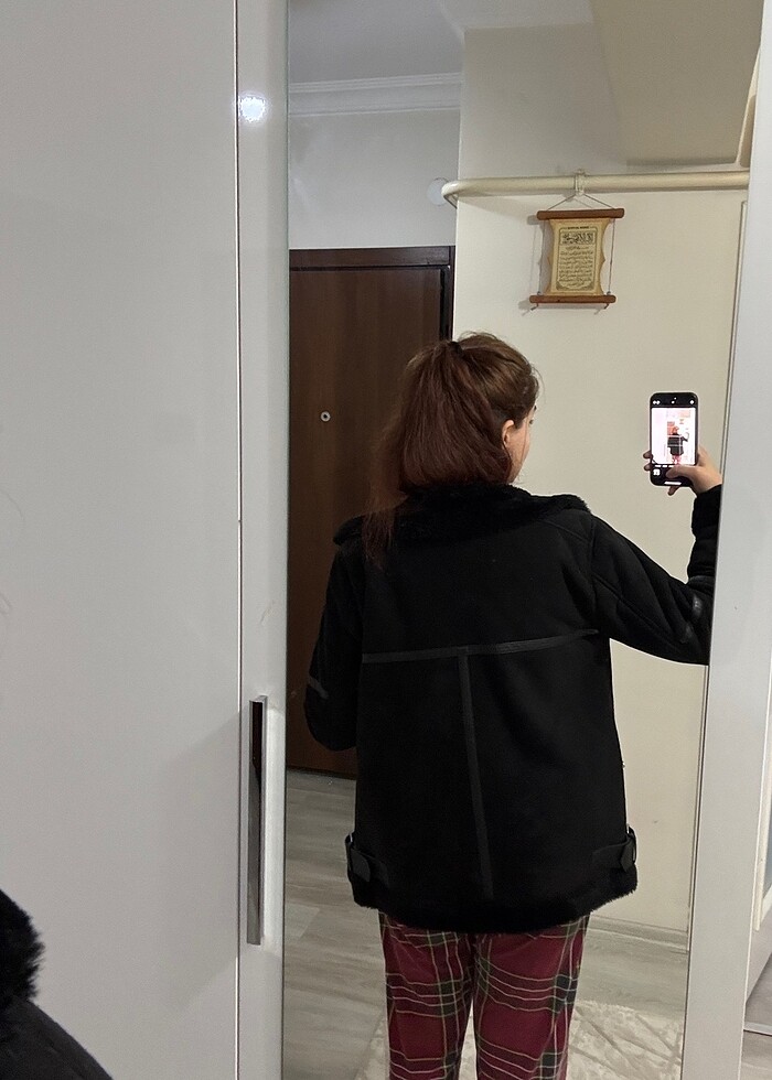 Kürklü mont - Görsel 3