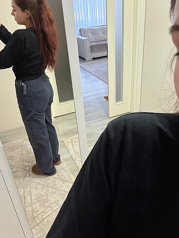 Pull and bear kargo pantolon - Görsel 6