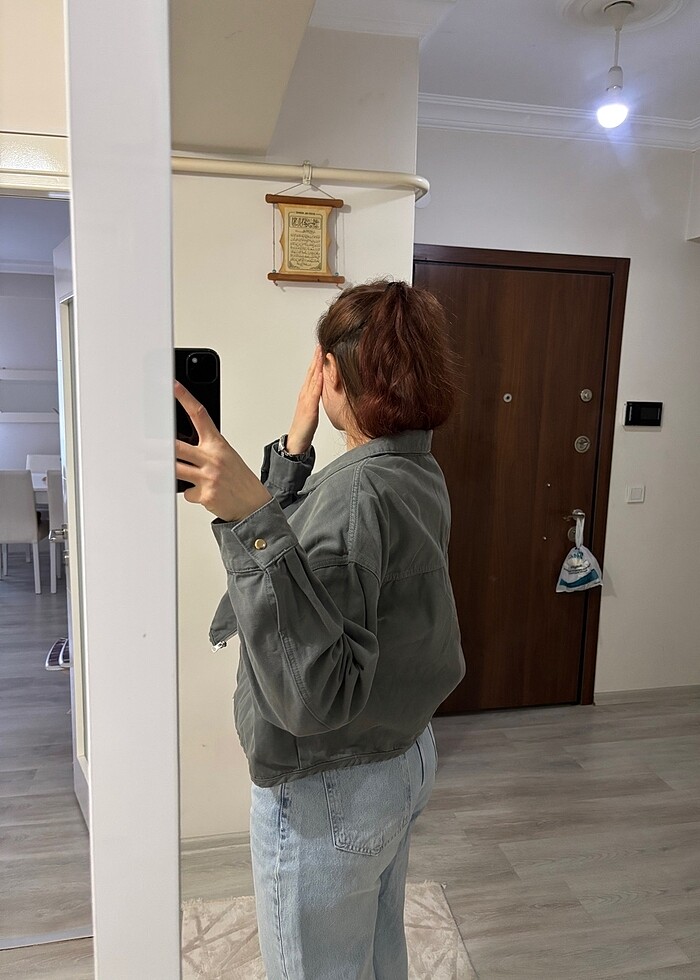 Crop ceket - Görsel 2