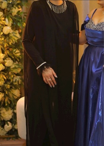 Siyah Uzun Kollu Tulum Abiyr - Görsel 4