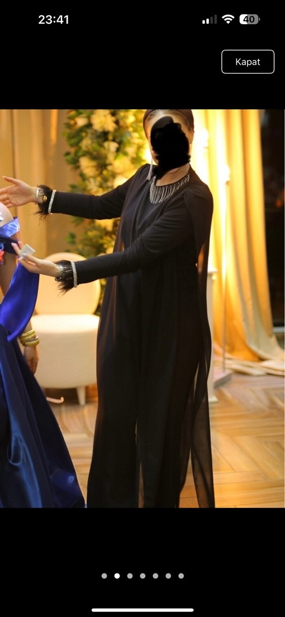 Siyah Uzun Kollu Tulum Abiyr - Görsel 3