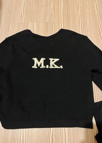 Lefties Siyah Baskılı Uzun Kollu Triko Atlet - Görsel 2