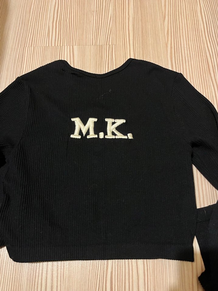 Lefties Siyah Baskılı Uzun Kollu Triko Atlet - Görsel 2