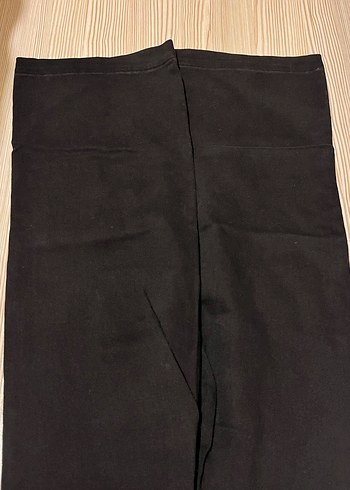 Düğmeli Siyah 8-9 yaş kız çocuk Kot Pantolon - Görsel 4