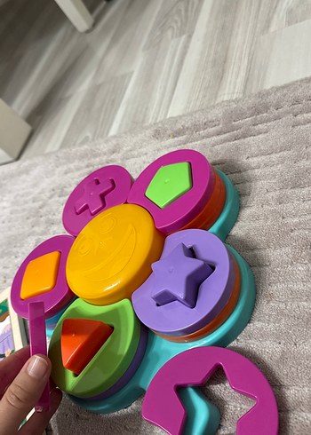 Beden Renk Renkli Ahşap Hayvan Temalı Puzzle ve Şekil Eşleştirme Oyuncağı